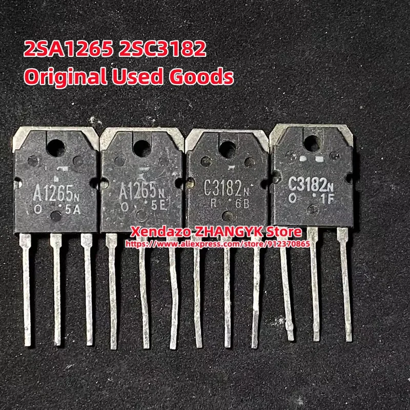 5pairs/lot Original C3182 A1265 C3182N A1265N 2SC3182 2SA1265 Amplifier Pairing Tube