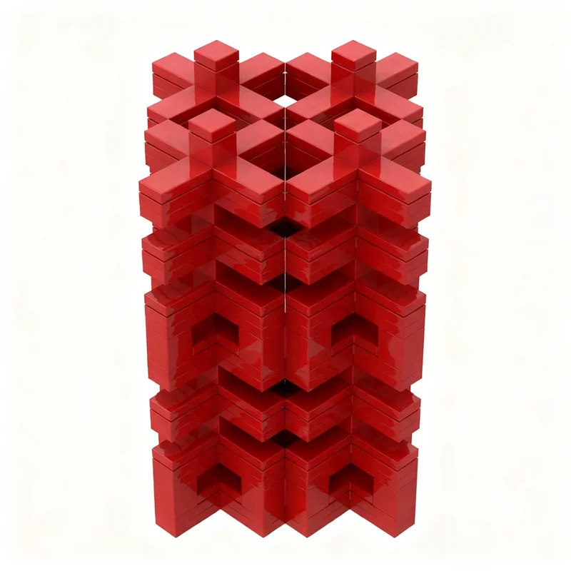 312 個 MOC 中国の伝統的な祭りのキャラクター小さなクロス幸福モデルビルディングブロッククリスマスギフト建設おもちゃ