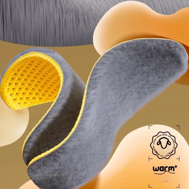 Ultra-Warme Schneestiefel-Einlegesohlen Winter Verdickte Plüsch-Thermoeinlagen Selbsterhitzende Beheizte Einlagen für Männer und Frauen bei kaltem Wetter – Detail 4