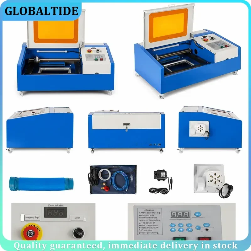 Desktop Laser Engraving Machine Small Acrylic Cutting Fabric Leather Wood Board Two-color Nameplate DIY Tool