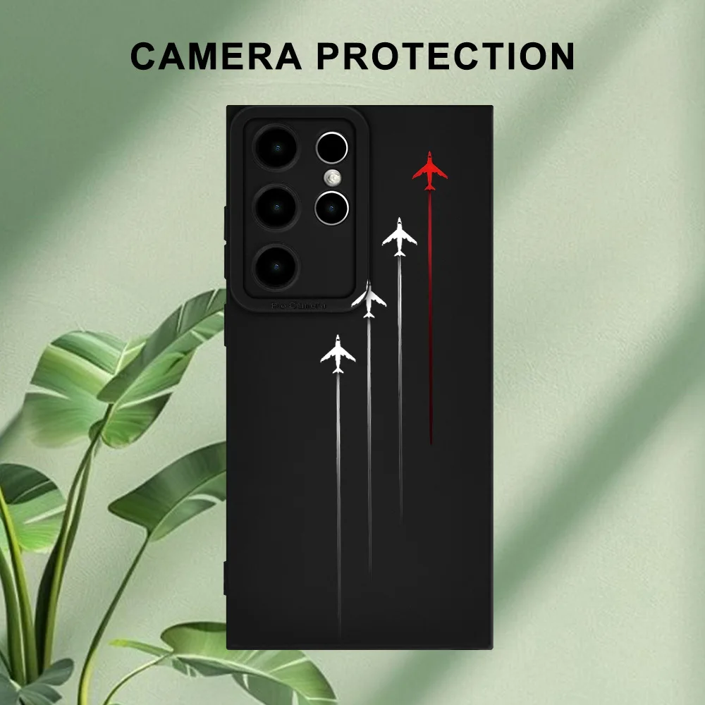 ファッションクリエイティブな飛行機柄TPUスマホケース iPhone17 16 15 14 13 12 11promax plus対応