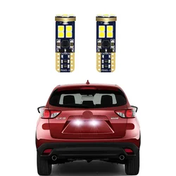 2Pcs LED License Plate light For Mazda CX-5 CX 5 CX5 2011-2019 Number Plate Light 12V White Canbus