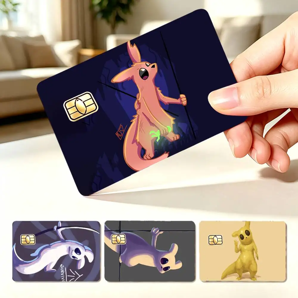 Hunter S-Survivor Monk Rain World  4pcs 1Set Card Stickers Small Waterproof Chip 4PCS Card Sticker Anti-Scratch