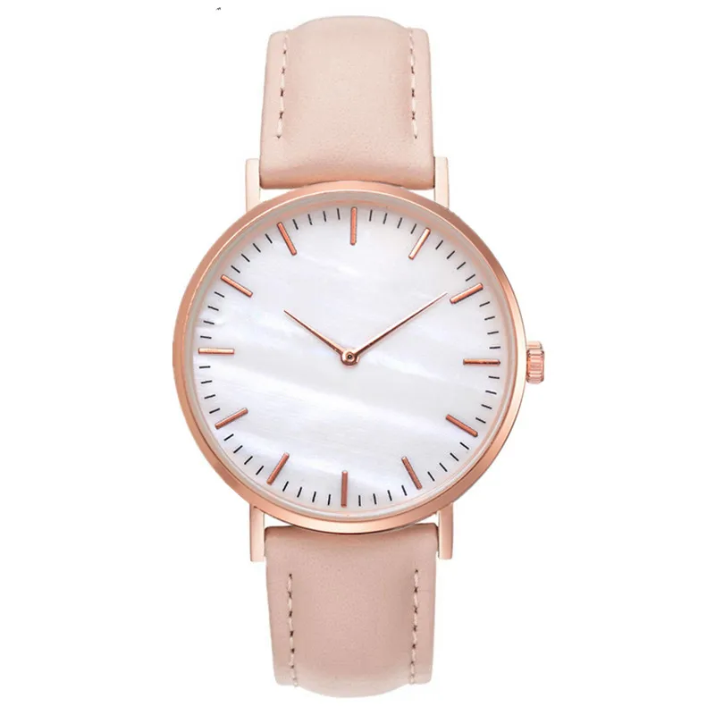 New Fashion Watches Women Simple Analog Quartz Wristwatch for Women Casual Leather Stap Ladies Watch Clock Gift reloj para mujer