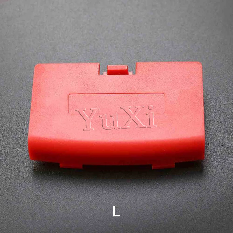 Yuxi 17 farben 1pc für gba batterie abdeckung deckel tür ersatz für gba hintertür fall für gameboy gba vor konsolen gehäuse abdeckung