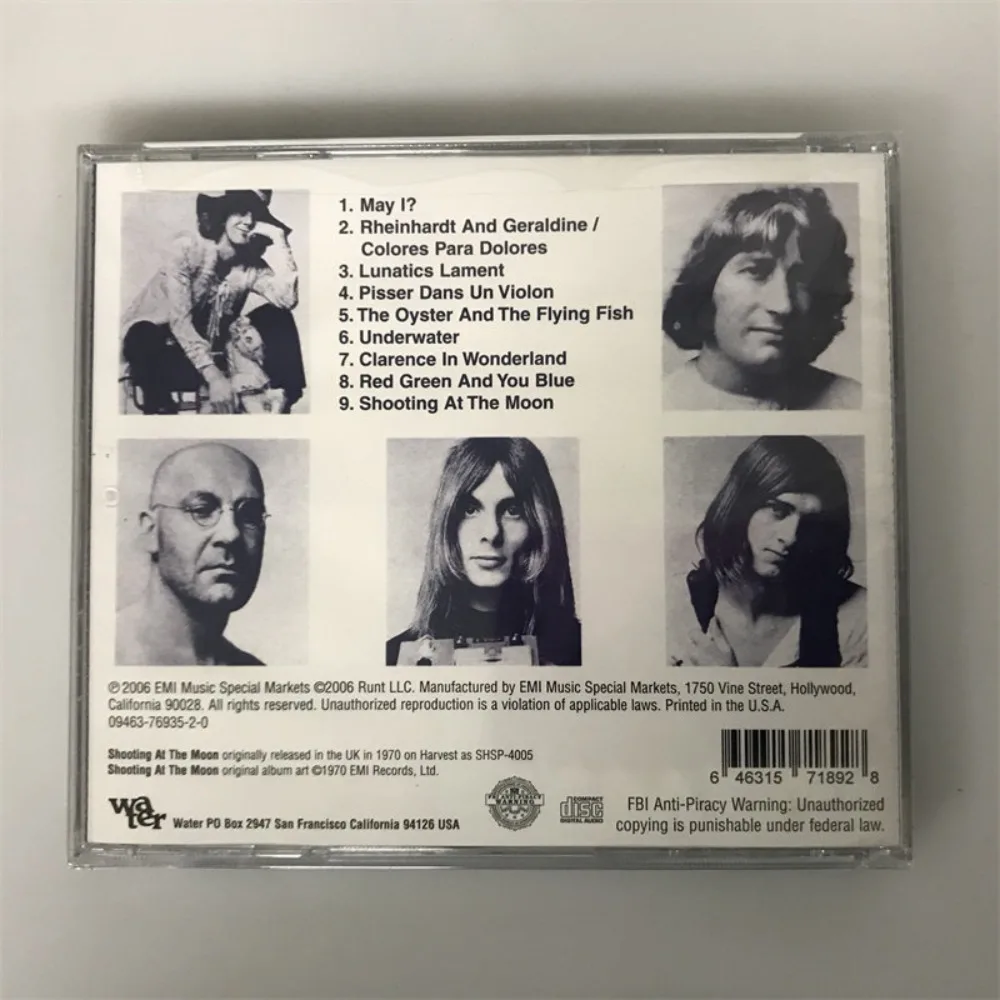 CD 'Shooting At The Moon' Whimsical Avant-garde and Laid-back Remastered Sound Kevin Ayers and The Whole World Progressive Rock view 2