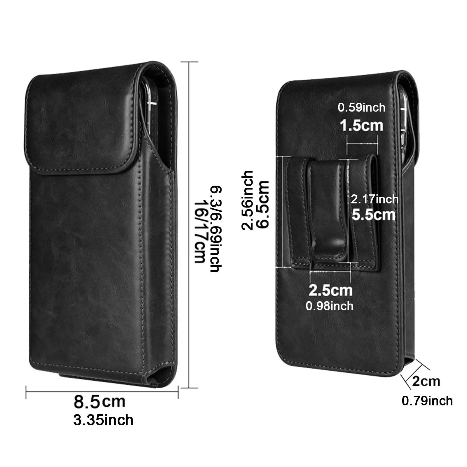 Elderly Phone Belt Pouch Versatile Case Phone Pouch Wallet Purse Casual Belt Holster Pouch Belt Bag Men Waist Bag Camping Hiking