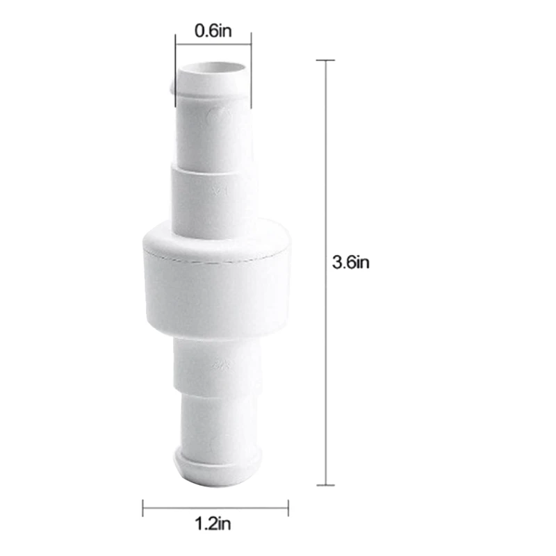 3 Stück Schlauch Schwenks ch lauch schwenkbar weiß d20 für Polaris 180 280 380 Pool reiniger Kugellager schwenkbarer Pool reiniger Ersatzteile