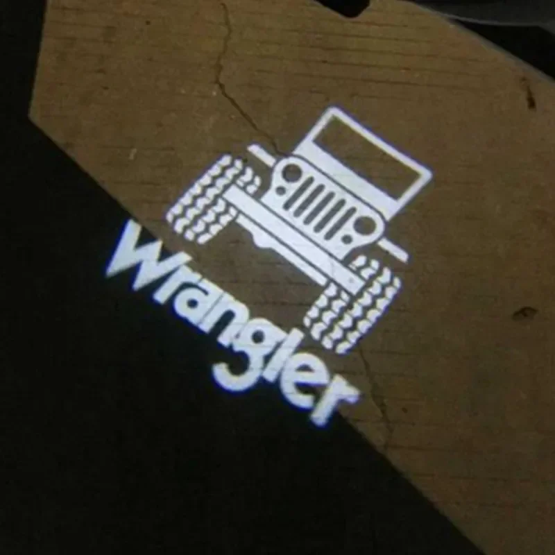 Car Door Light Logo Projector Car Door Welcome Logo Projector Lamp Accessories For Jeep Renegade Patriot Wrangler Grand Cherokee