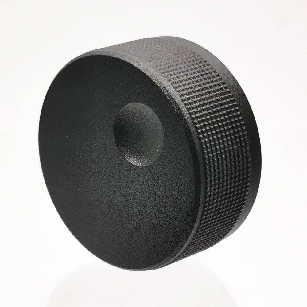 1pcs 45*21mm Shaft Hole 6mm Knob Aluminum Alloy Encoder Volume Control Audio Potentiometer Knob (Floral Axis)