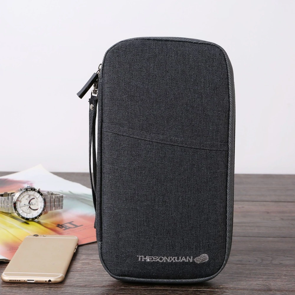 

New Travel Passport Bag Family RFID Passport Holder Multi-function Airplane Check-in Cards Tickets Organizer Unisex