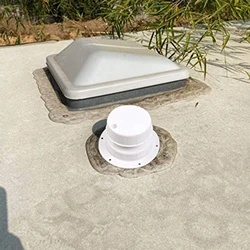 RV Plumbing Vent Cap Roof Cover for Trailer Camper Motorhome 1 to 2 3/8'' Roof Sewer Vent Cover Replacement RV Accessory D7YA