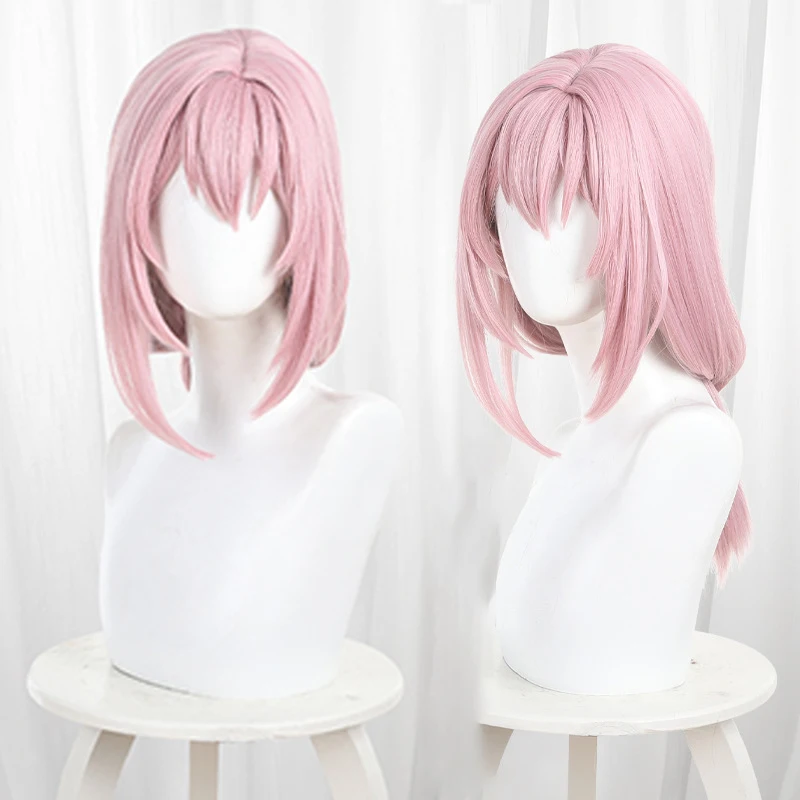 Tsukishiro Yanagi Cosplay Wig Game Zenless Zone Zero Wire Temperature Hair Strands Performance Halloween For Women