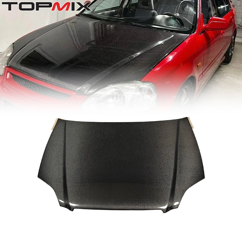 

Капот из легкого карбона в стиле OEM для Honda Civic Type-R EK1/EK3/EK4/EK9 (1996-1999)
