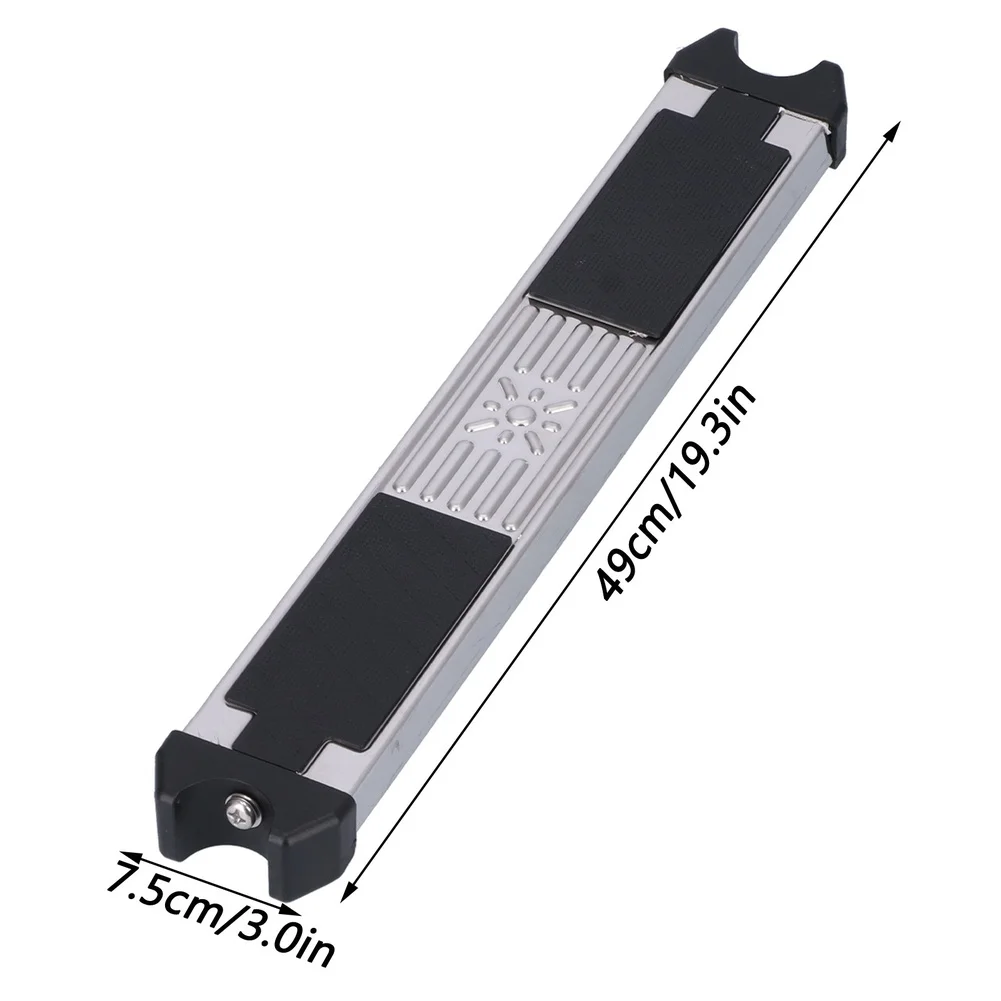 Pool Ladder Step 304 Stainless Steel with Wide Foot Area and Anti Slip Texture for For inflatable Pools 49.3 x 8.5 x 2.2 cm