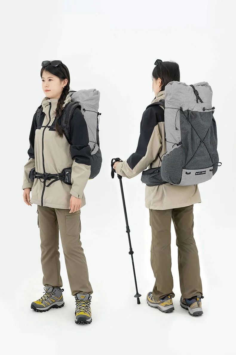 3F UL GEAR Tutor Ultra Rucksack Outdoor Camping 30+10L Ultraleicht UHWMPE Wandern Wasserabweisend Reisen Bergsteigen DAOSHI – Detail 13