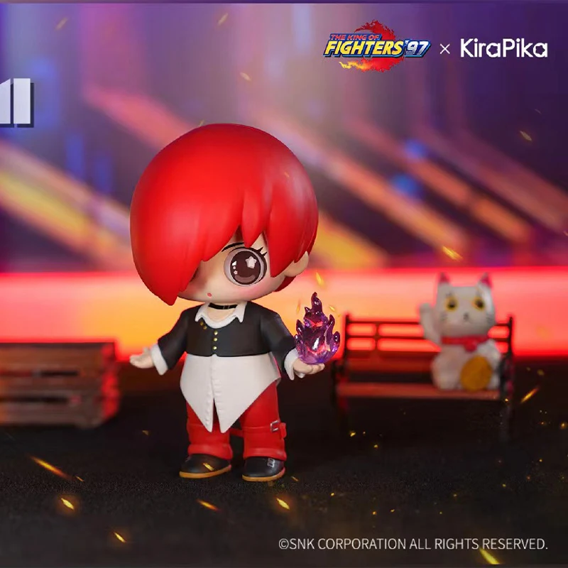 the king of fighters 97 kriapika cosplay vol.5 anime figures kawaii blind box mystery box lucky box boy birthday collection gift