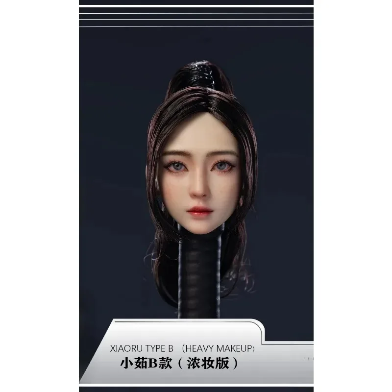【2026 2Q】WTOYS 1/6 échelle lourd/léger maquillage belle Xiaoru femme tête de soldat sculpture yeux mobiles ajustement 12 "corps de figurine d'action