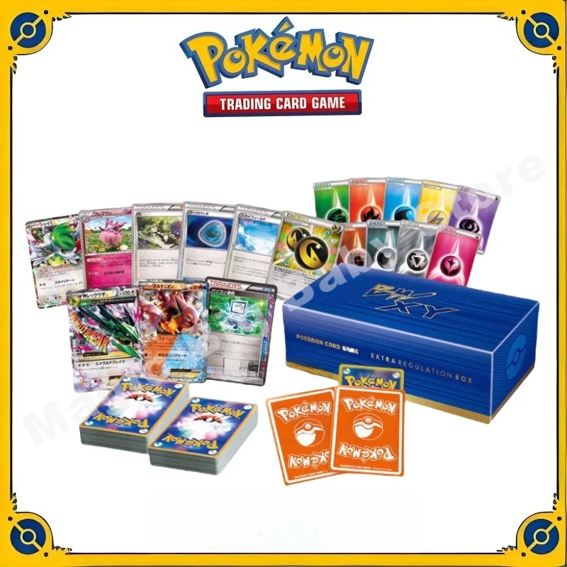 Original Genuine Pokemon Trading PTCG Cards Additional Rule Wxya Trainer Group Pokemon Master Box Gift Box Cartoon Child Gift