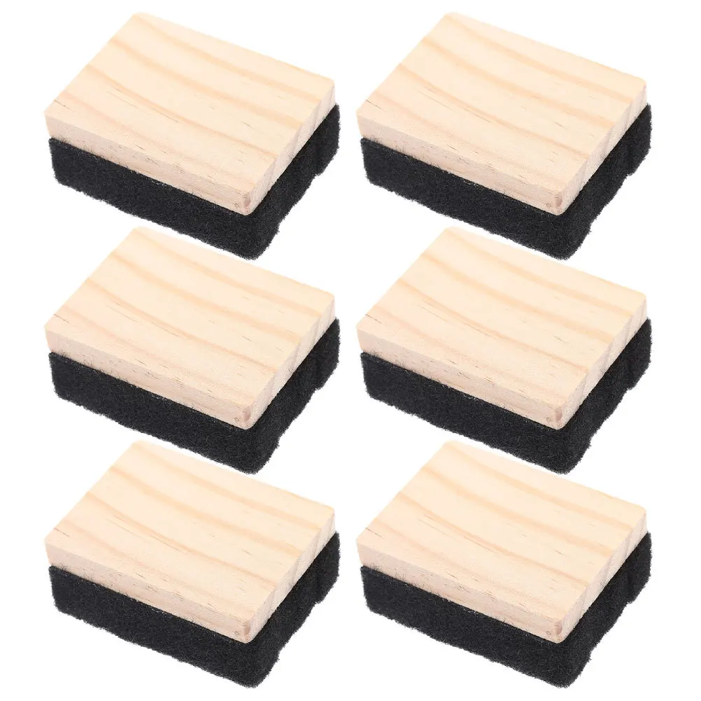 6 قطعة محايات السبورة ذات التصميم البسيط للمدرسة والمكتب للاستخدام اليومي، ممحاة السبورة البديلة، محايات السبورة #6