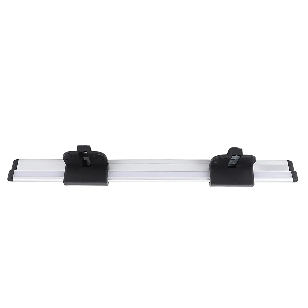 Aluminum Alloy RV Table Wall Mount Rail Bracket 20 Inch with Buckles Detachable Design for Motorhome Camper Trailer Stable