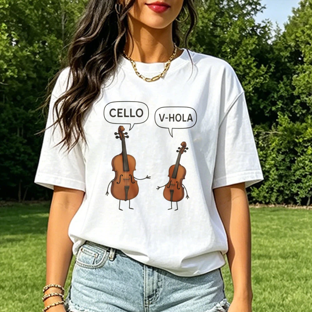 Musical Pun Cello Viola T-Shir - Musical Instrument Viola review and price