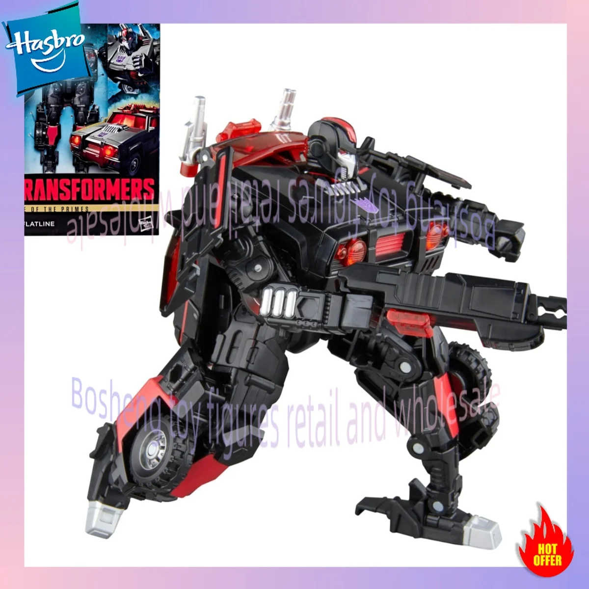 

In Stock Transformed toys Age of The Primes Flatline Voyager Class 7 Inch Converting Action Figure Robot Toy Gift