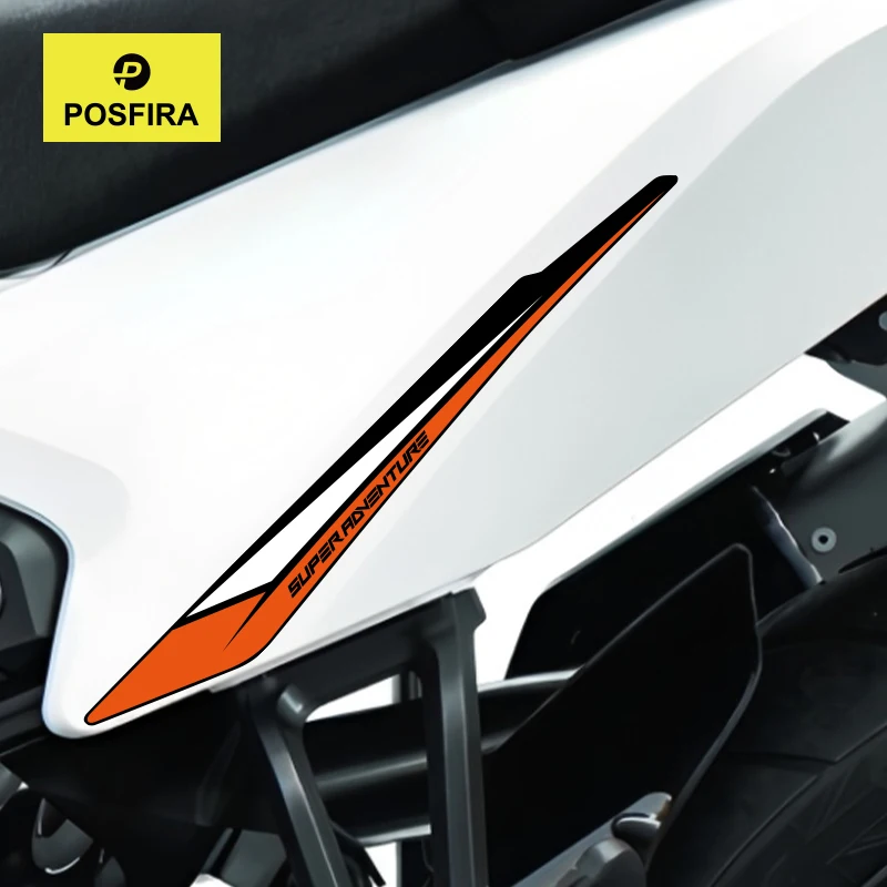 

POSFIRA Motorcycle Fairing Sticker Vinyl Decals for KTM 790 Adventure 2019-2026 2025 2024 2023 Motorbike Decoration Accessories