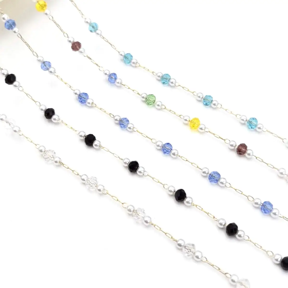 confezione-di-materiali-per-collane-fai-da-te-con-perline-di-cristallo-sfaccettato-multicolore-da-10-metri-in-rame-tono-oro-da-4-mm