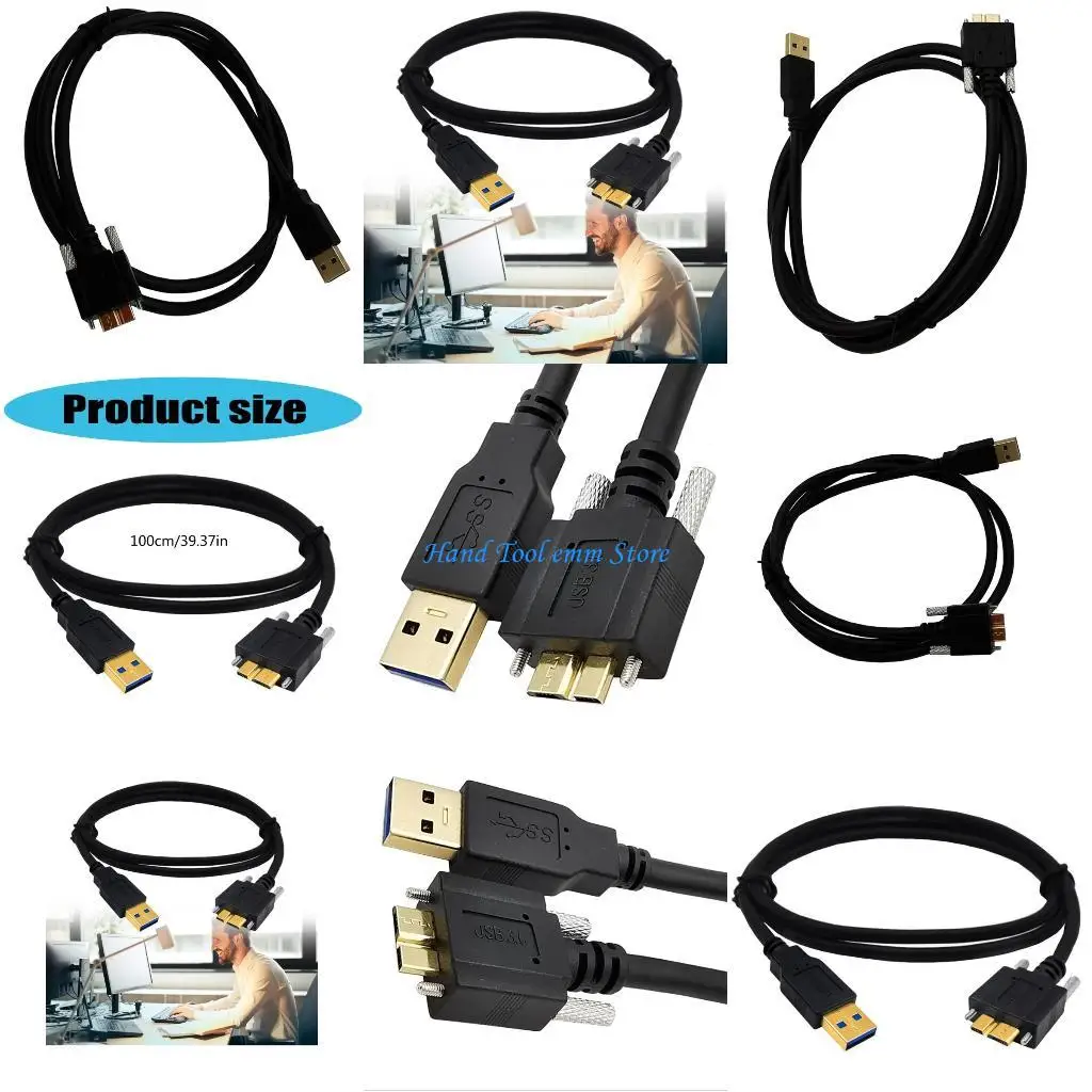 

H37F USB3.0 A Male To B Male Cable For Efficient Data Communication 100cm