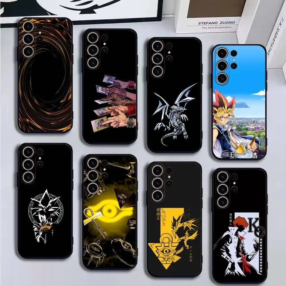 

Yu-Gi-Oh! Anime Hot Phone Case For SamsungS25,24,21,22,23,30,Ultra,20,Plus,Fe,Lite,Note,10,9,Soft Black Cover