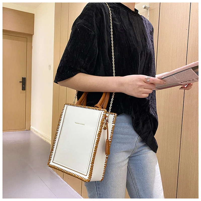 Women Diy Handbag Personalized Crossbody Lady Fashion Book Tote Bag Shoulder Strap Bag Accessories Designer Female Messenger Bag