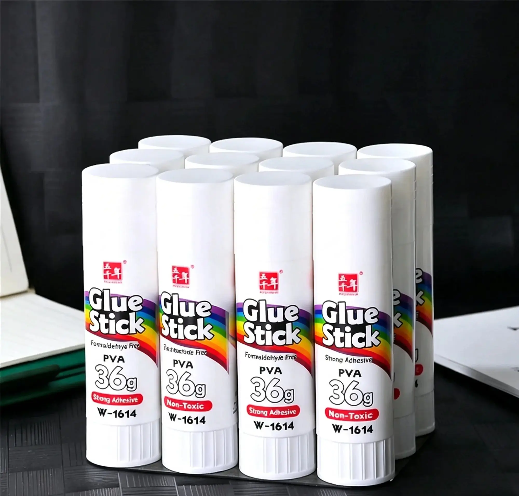 WQN-3/2pcs High Viscosity Solid Glue Stick Office School Supplies Adhesive Glue Sticks Diy Art Paper Card Photo Stationery 9-36g