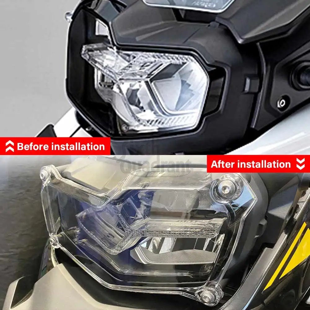 Motorcycle Headlight Screen Protective Cover For BMW F750GS-K80 F850GS-K81 F850GS adventure-K82 18-23 Headlamp Guard
