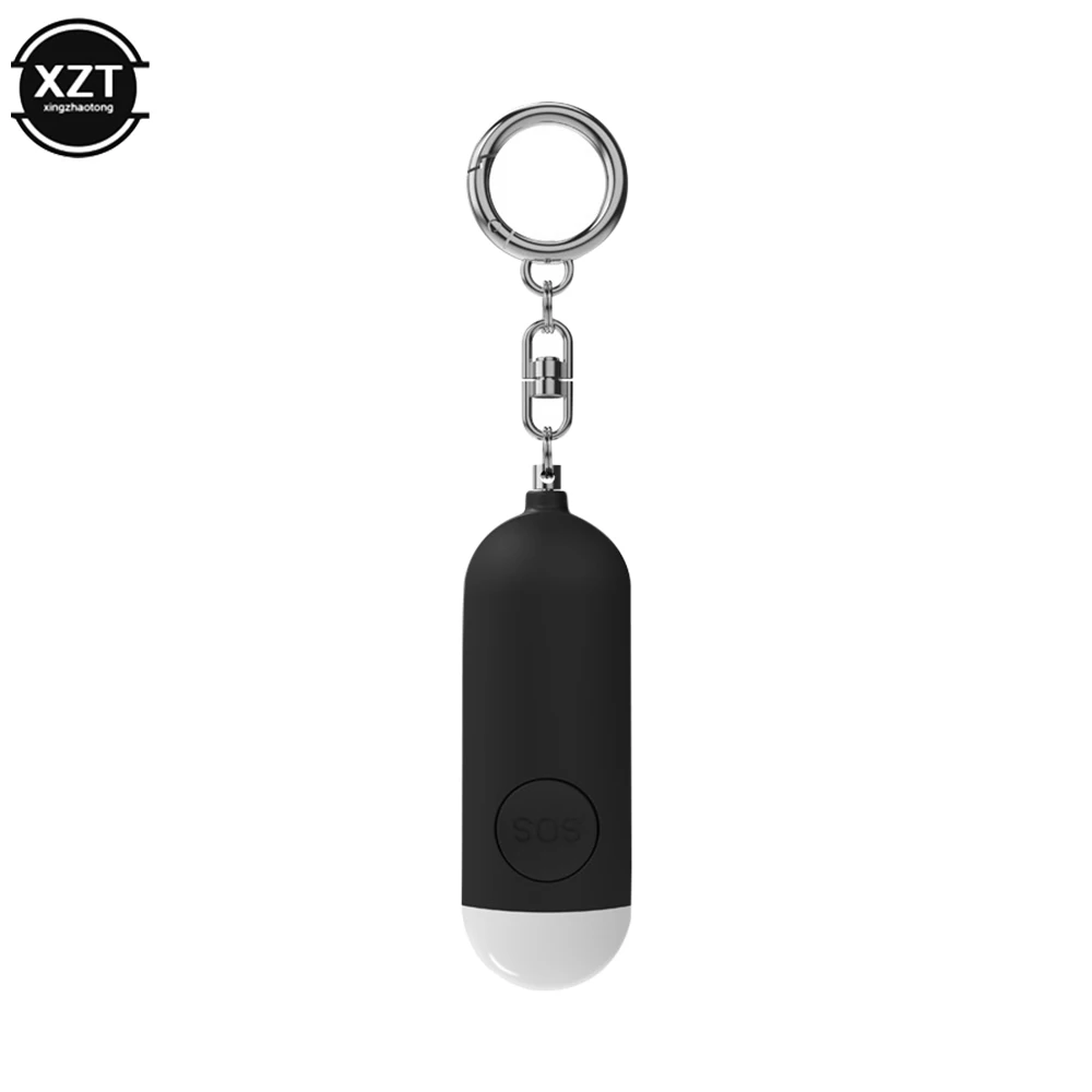 Auto-defesa Alarme Keychain para Mulheres e Meninas, Alerta de Segurança Pessoal, Alarme de Emergência Alto, Anti-Lobo, Security Protect, Scream, 130dB