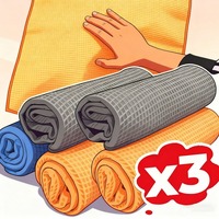 Car Glass Cleaning Cloth Waffle Weave Microfiber Streak Free Drying Towel Auto Window Mirror Kitchen Home Detailing Supplies