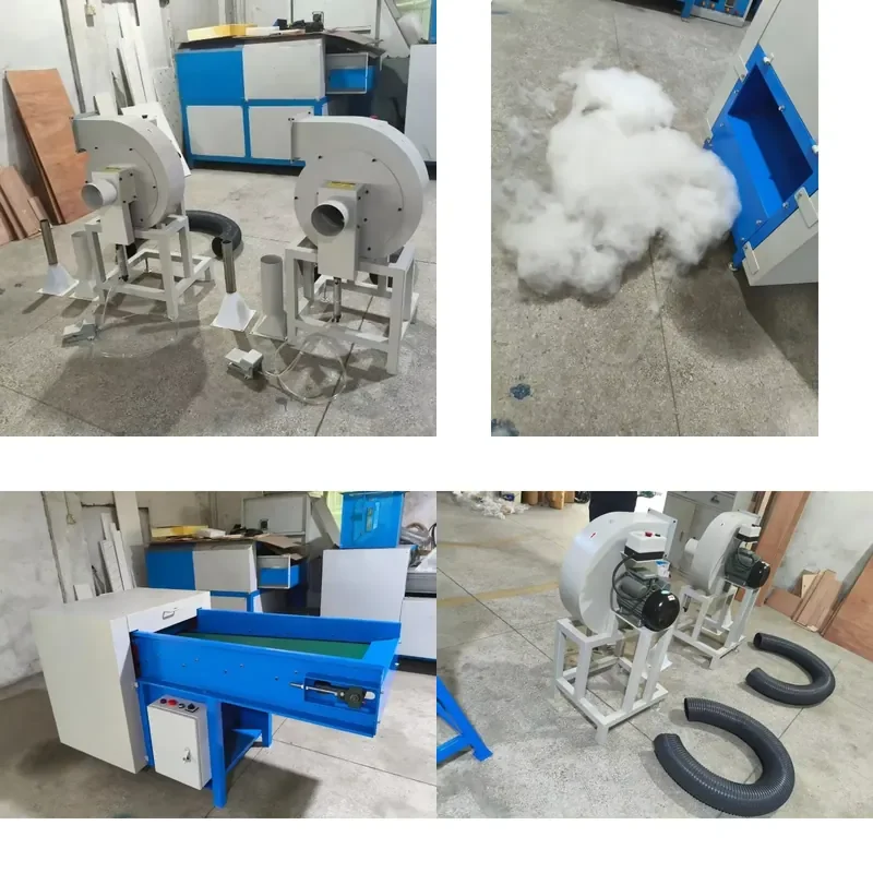 Automatic Fiber and Sponge Filling Machine to Stuff Plush Toys