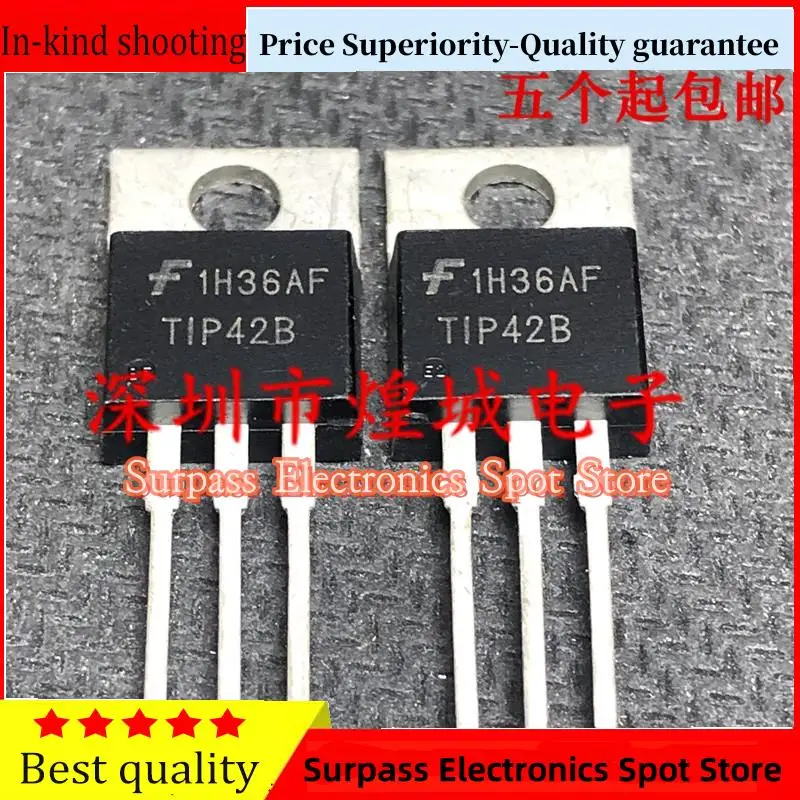 10PCS-100PCS  TIP42B  TO-220 80V 6A     Price Superiority-Quality guarantee