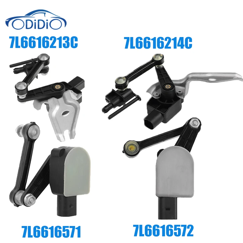 

ODIDIO 7L6616213C 7L6616214C 7L6616571 7L6616572 датчик уровня высоты для Porsche Cayenne Audi Q7 Volkswagen Touareg