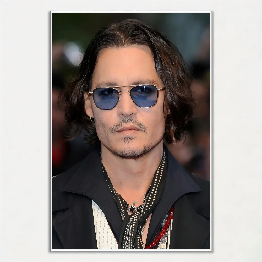 1 قطعة جاك سبارو الممثل جوني ديب المشارك ورقة طباعة غرفة المعيشة المنزلي غرفة نوم مدخل بار مقهى الفن اللوحة ديكور #6