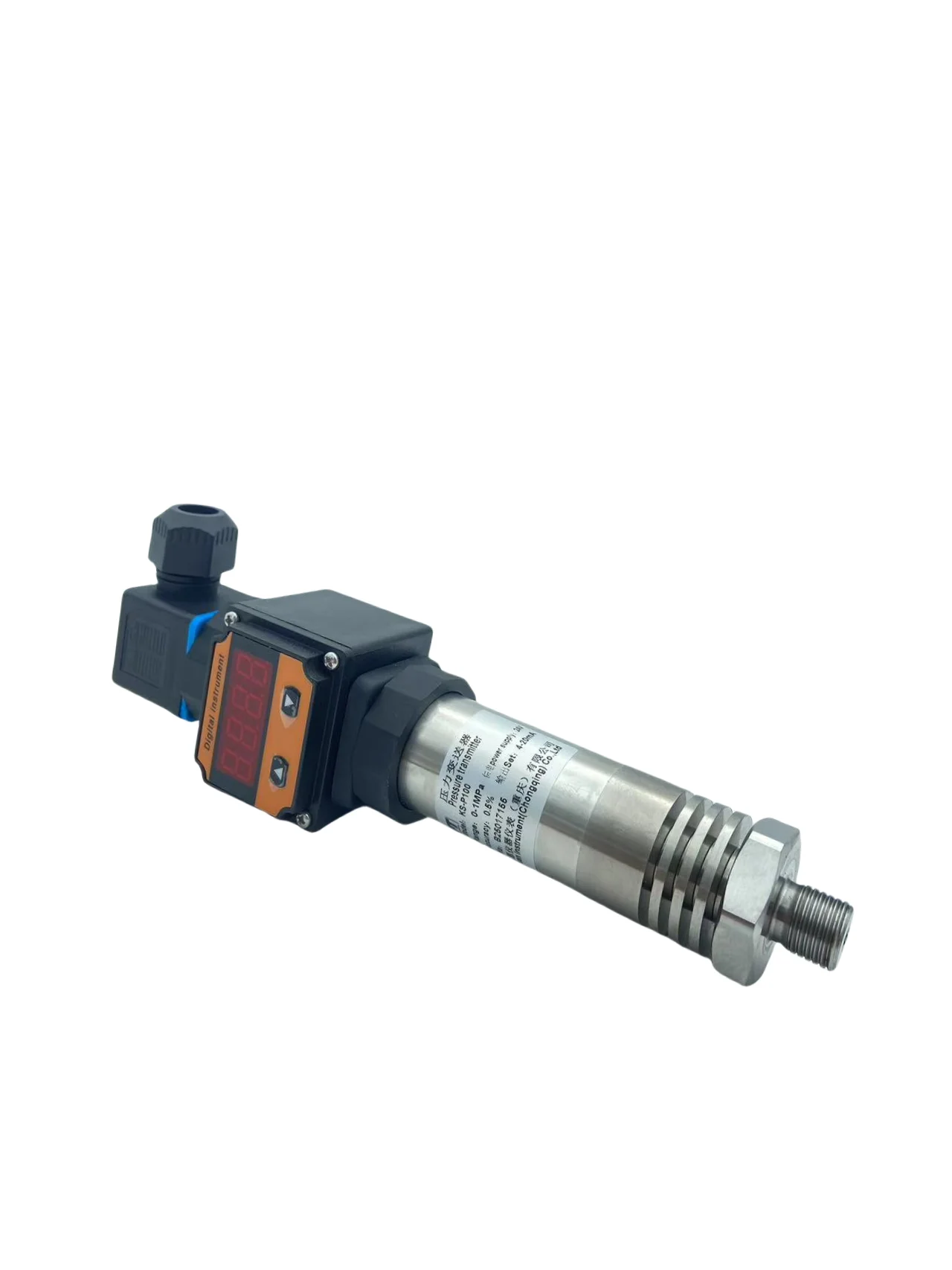 지능형 4-20mA 입력 공기 가스 유량계 총계계 세컨더리 미터 압력 트랜스미터 온도 보정 디스플레이 포함