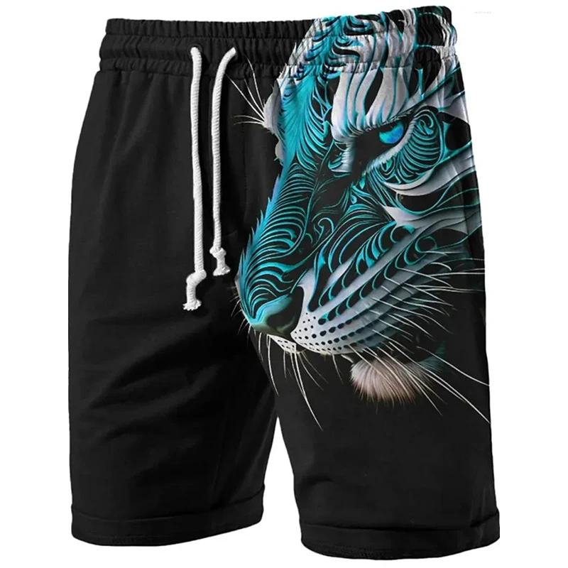 

Animal Tiger Color 3D Print Beach Shorts Men Women Fashion Oversized Surfing Board Sport Pants Swimsuits Trunks Kid Clothing