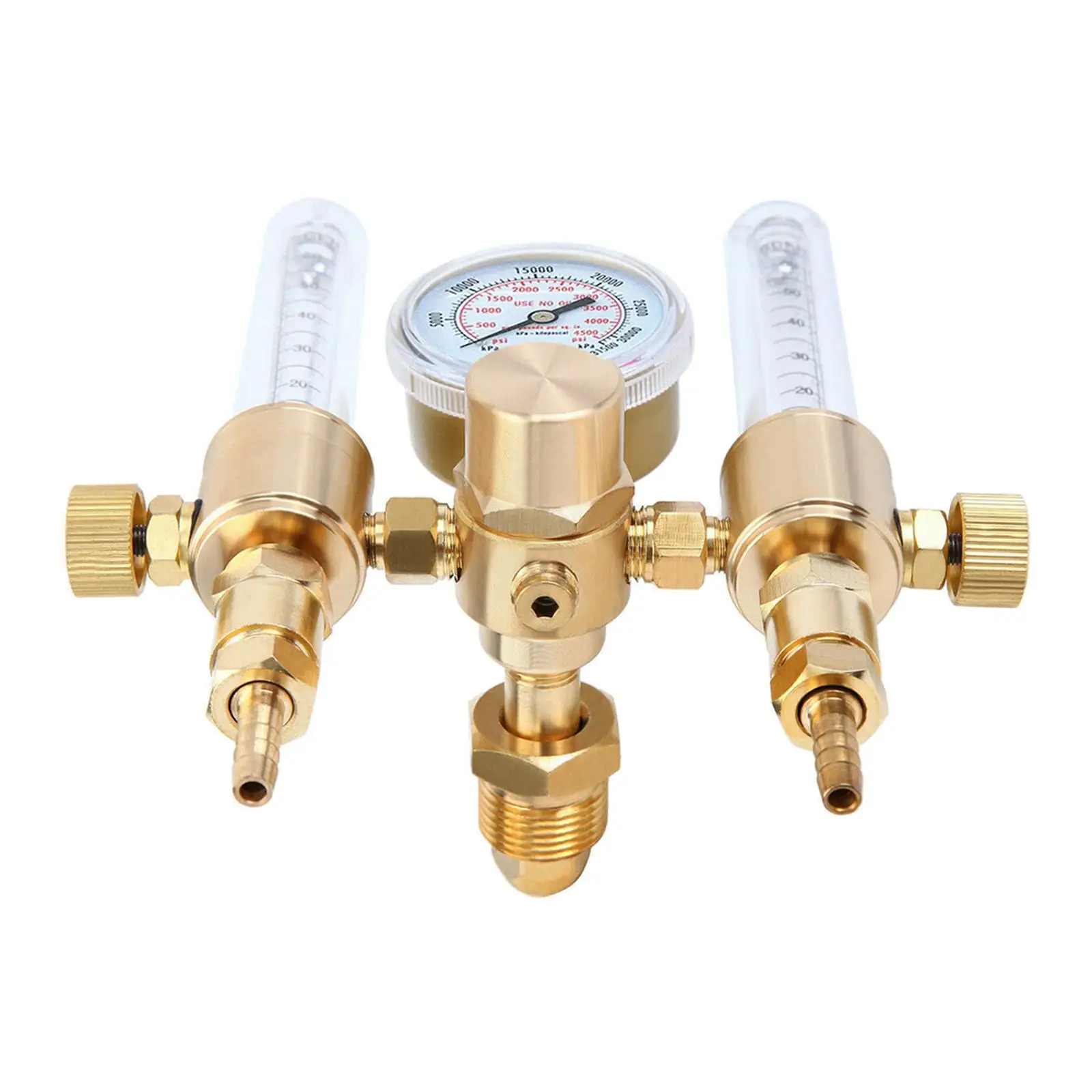 لحام الناتج الأرجون CO2 منظم الغاز مقياس الجريان 0-60CFH CGA580