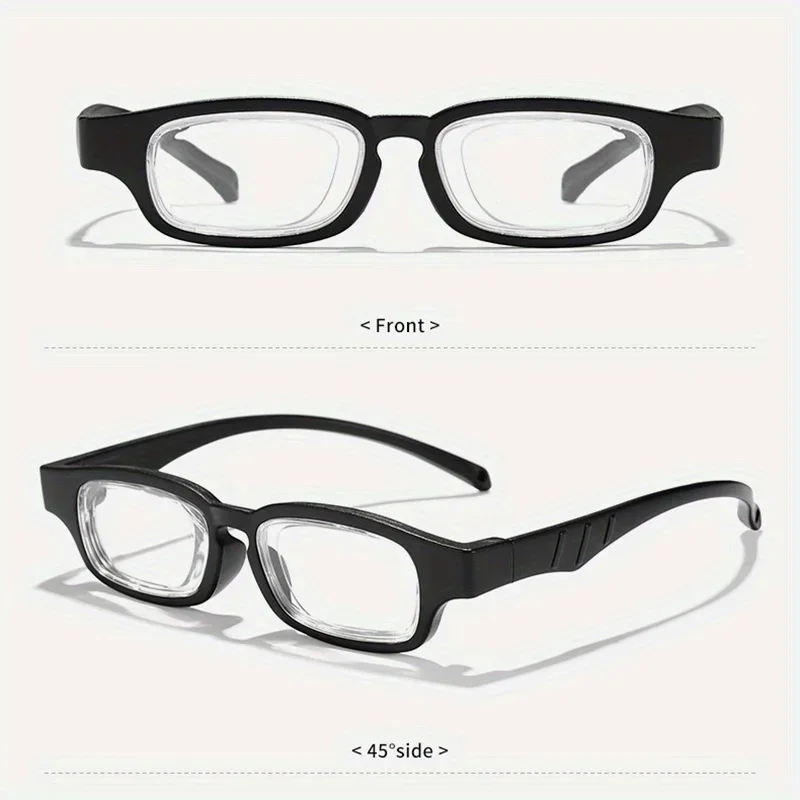 Unisex Mode Neue Drehbare Einstellbare Fokus Gläser +50 Bis +350 Grad Presbyopie Brille Tragbare Lesebrille – Detail 9