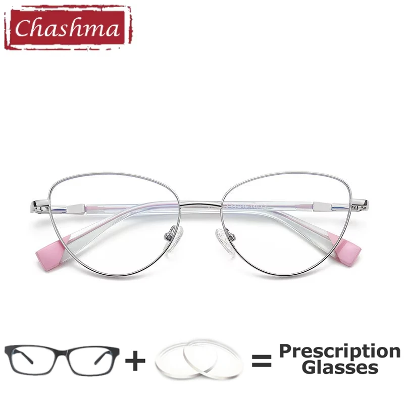 

Women Glasses Prescription Lenses Myopia Computer Working Cat Eye Optical Recipe Reading Glasses Dark Lens Fashion Eyeglasses