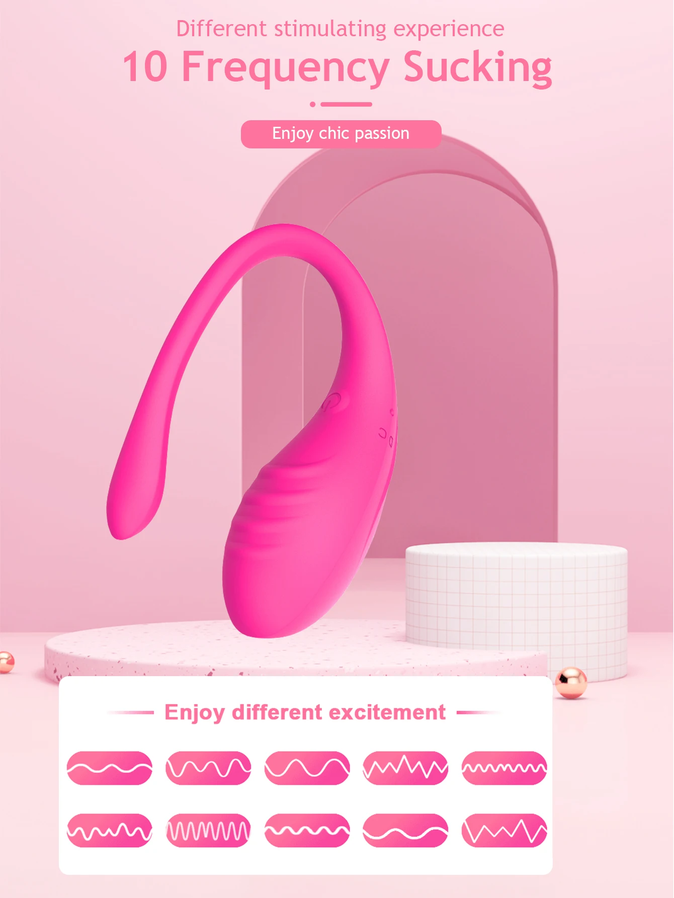 Wireless Bluetooth Wearable Vibrating Egg Vibrator Women's G-Spot Clitoral Massage Stimulator Women's Vibrating Panties Sex Toy