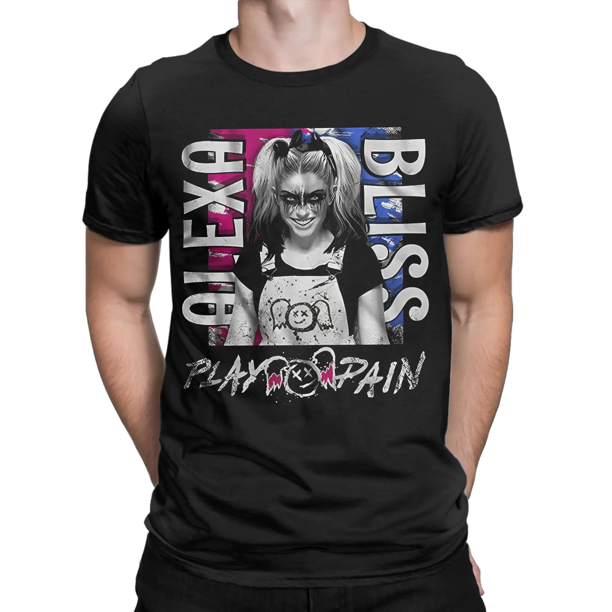 

Men Women New Arrival Alexa Bliss T Shirt Tee Cotton T-shirts Clothing