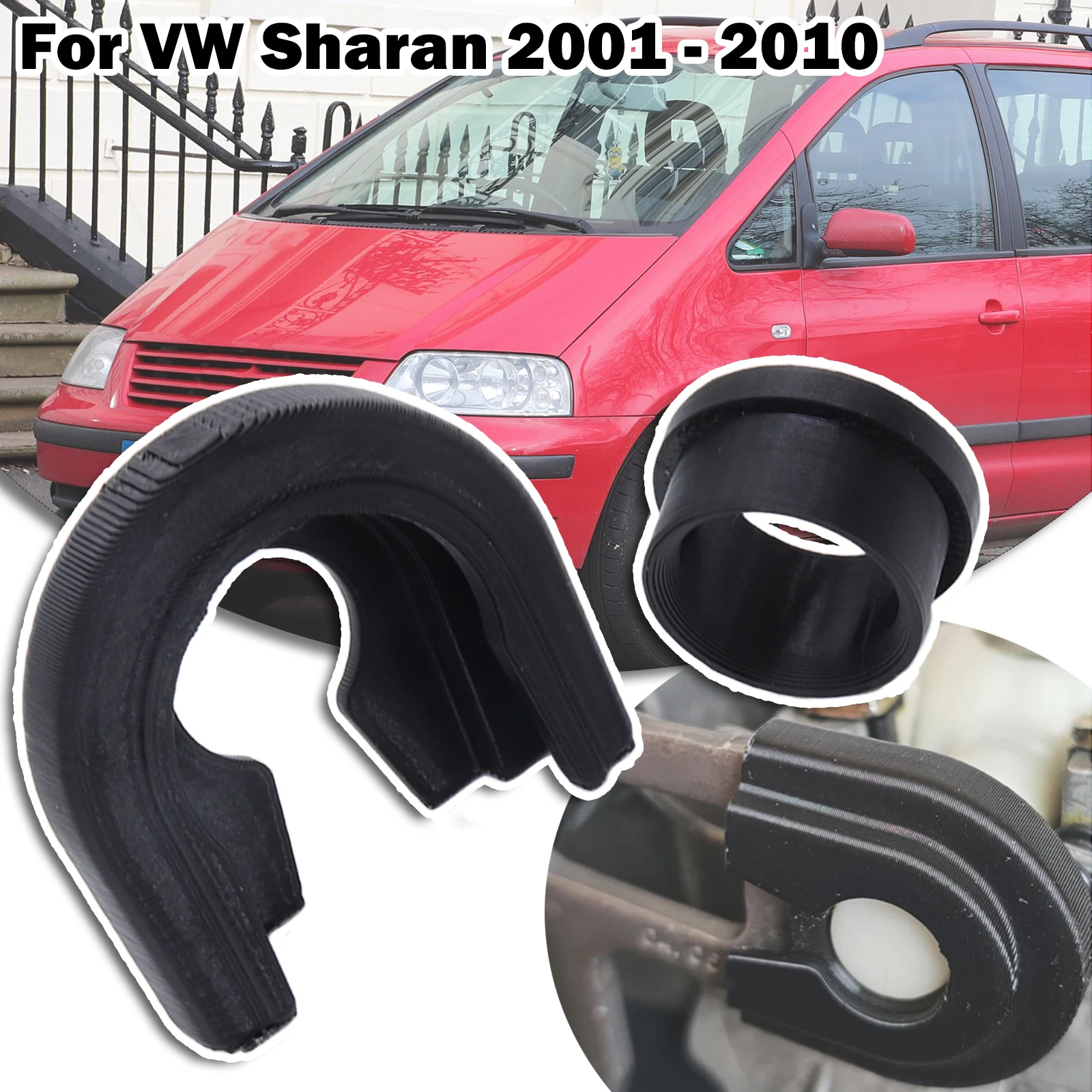 

2pcs For VW Sharan Upgrade Hard Plastic Gearbox Bushing Manual Trans First Gear Head Shift Lever Bearing Repair Kit 2001 - 2010