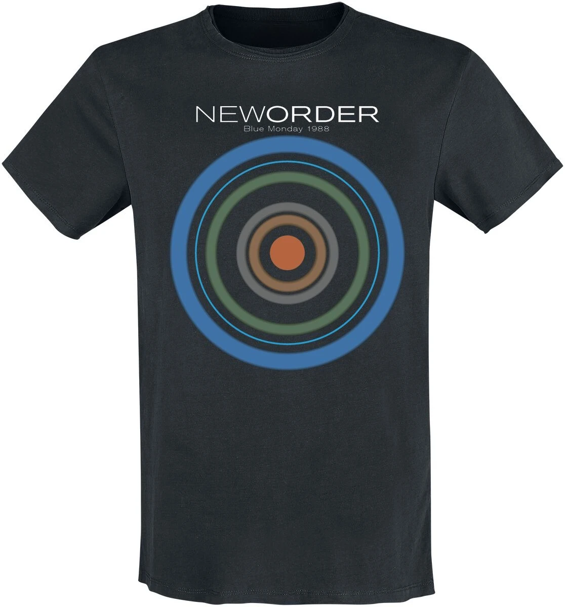 Blue Monday New Order T-Shirt für Männer und Frauen, Vintage-Metal-Rock-Band-Grafik-T-Shirt, 100 % Baumwolle, Sommer-Streetwear-Top – Detail 4