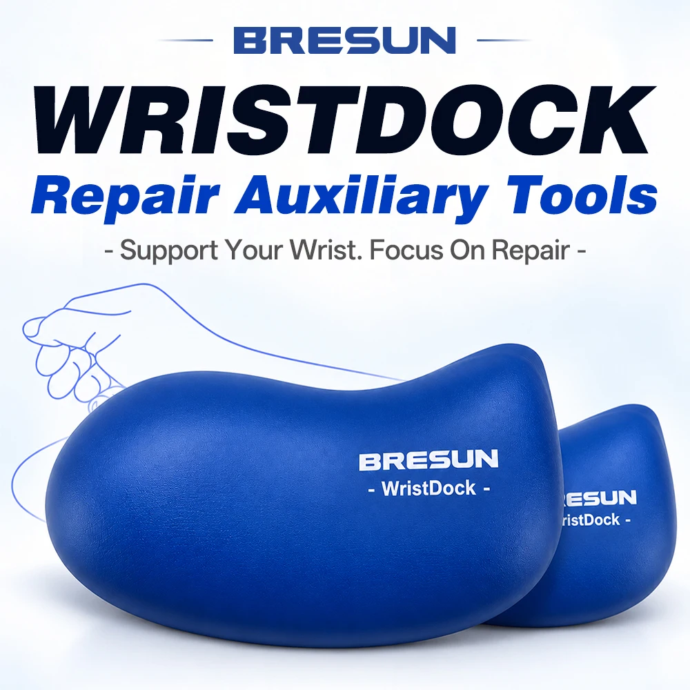 BRESUN WristDock WD01 Wrist Rest Pad High Resilience Anti Slip Reduce Hand Tremors Ergonomic Wrist Support For Phone Precision R